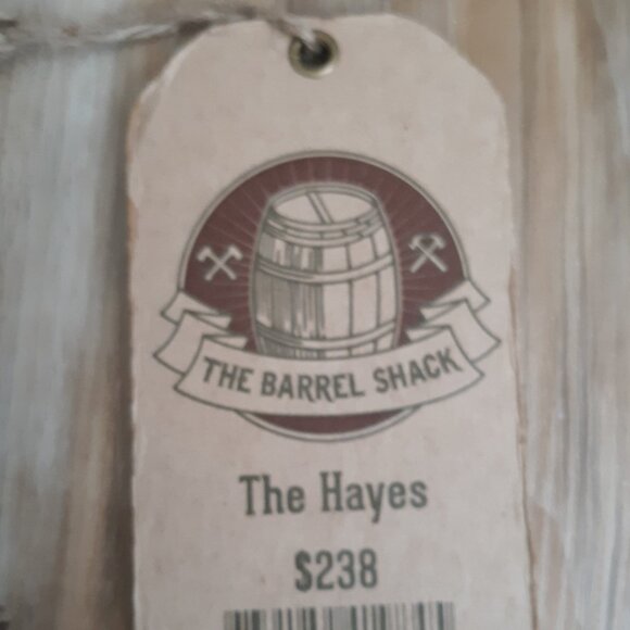 Canvas Rugged Crossbody Letter Bag By The Barrel Shack Hayes NWT - Picture 5 of 6